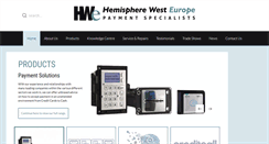Desktop Screenshot of hweurope.com