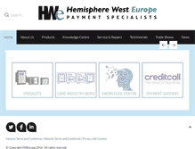 Tablet Screenshot of hweurope.com